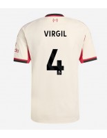 Liverpool Virgil van Dijk #4 Vieraspaita 2025-26 Lyhythihainen